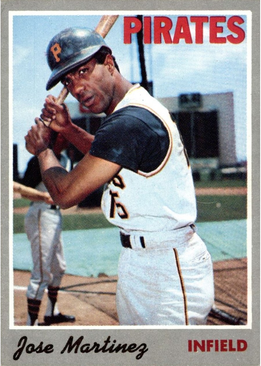 1970 Topps #8 Jose Martinez, Pittsburgh Pirates