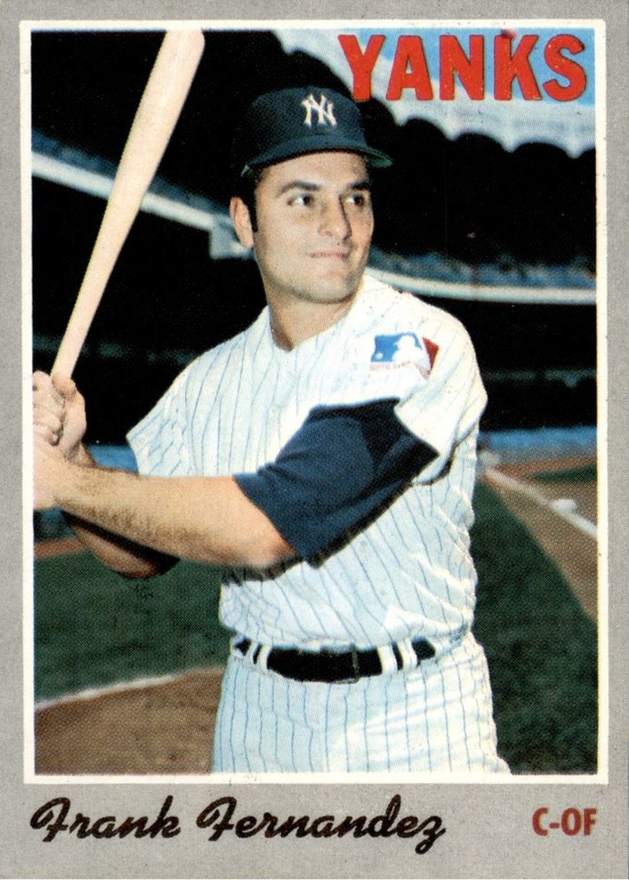 1970 Topps #82 Frank Fernandez, New York Yankees