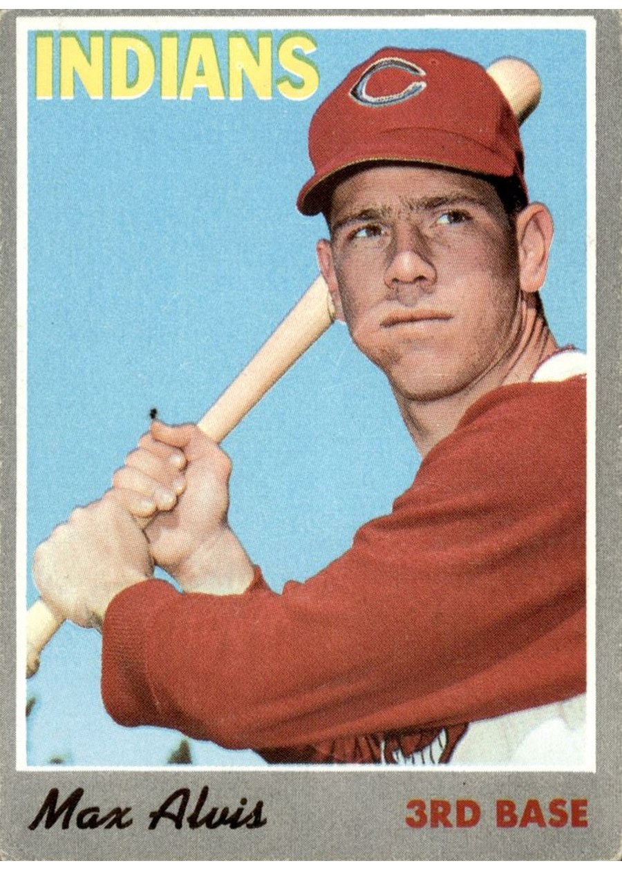 1970 Topps #85 Max Alvis, Cleveland Indians