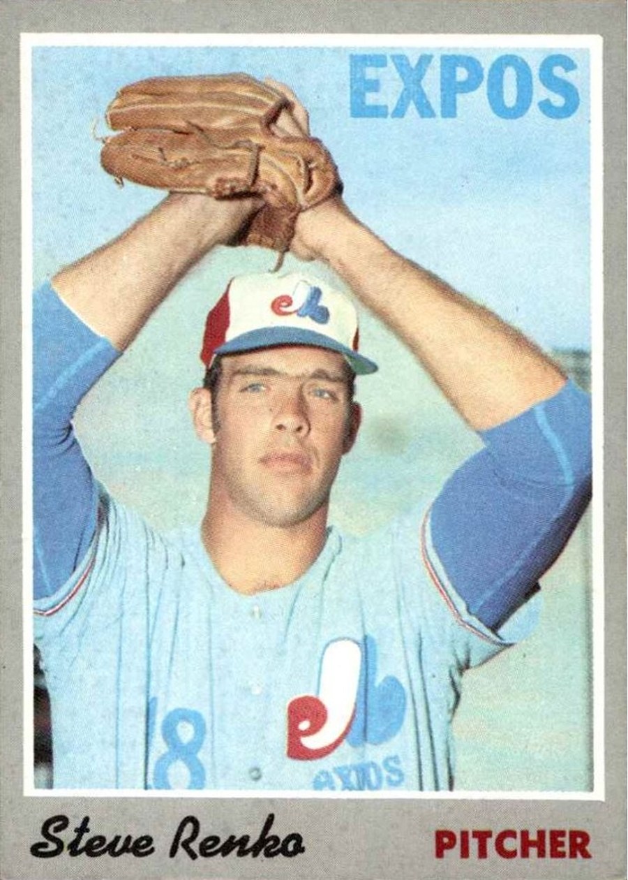 1970 Topps #87 Steve Renko, Montreal Expos