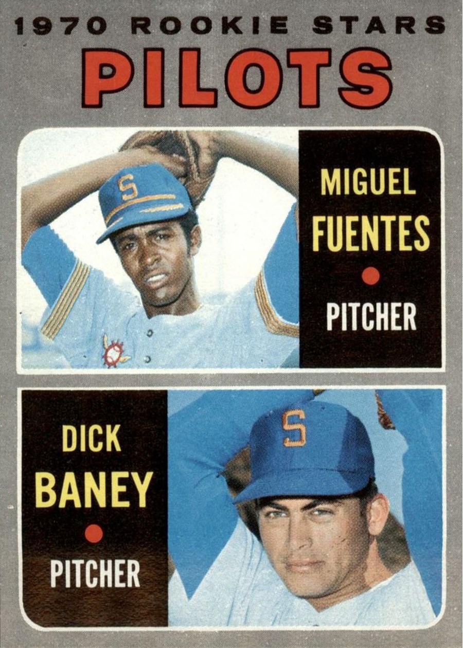 1970 Topps #88 Pilots 1970 Rookie Stars, Seattle Pilots