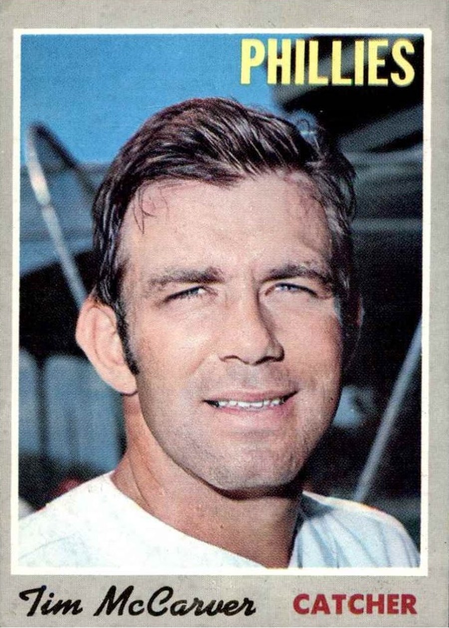 1970 Topps #90 Tim McCarver, Philadelphia Phillies