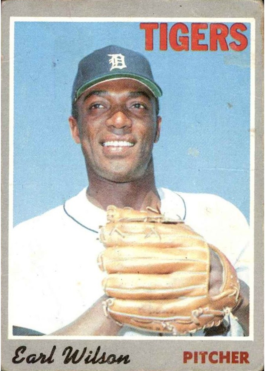 1970 Topps #95 Earl Wilson, Detroit Tigers