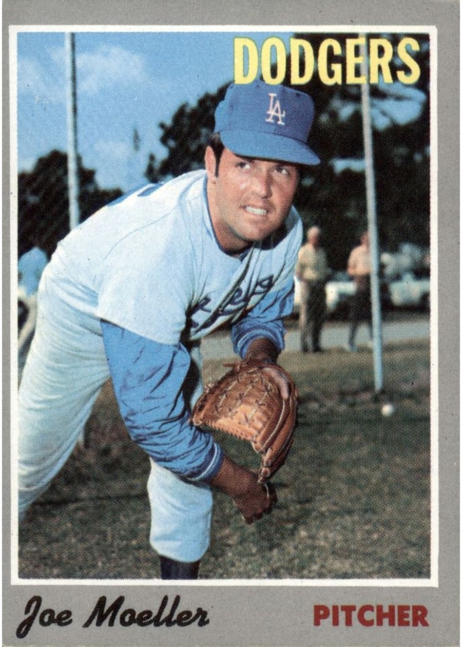 1970 Topps #97 Joe Moeller, Los Angeles Dodgers