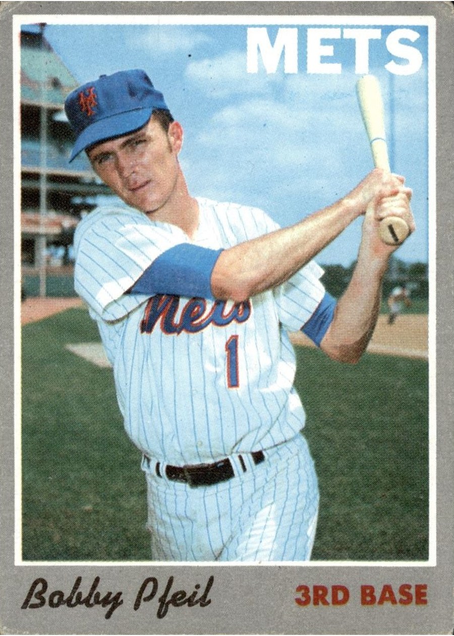 1970 Topps #99 Bobby Pfeil, New York Mets