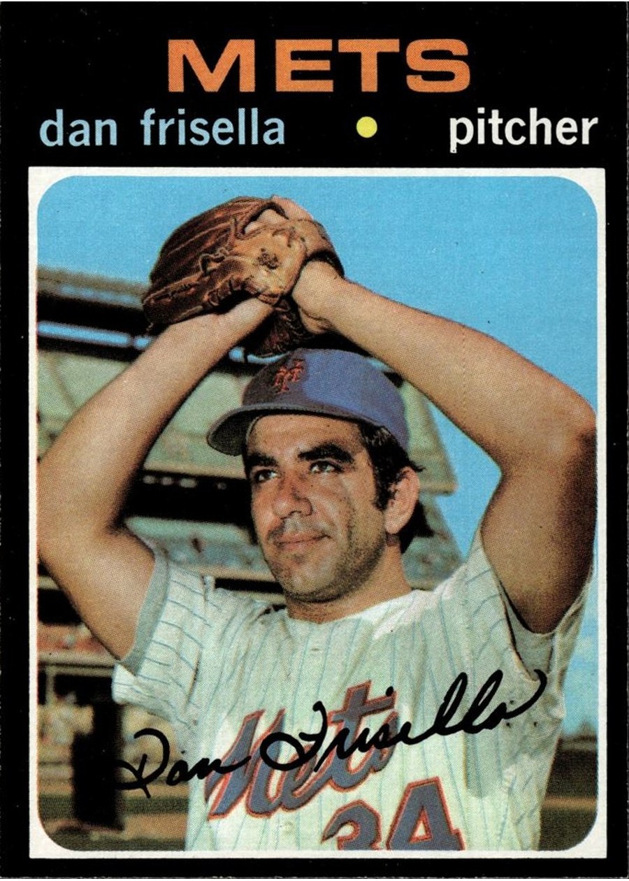 1971 Topps #104 Dan Frisella, New York Mets