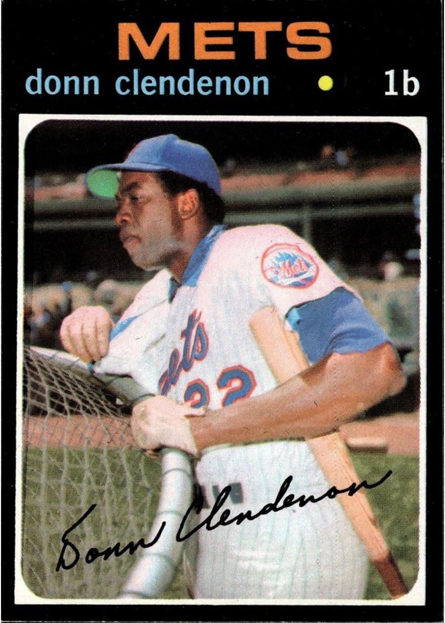 1971 Topps #115 Donn Clendenon, New York Mets