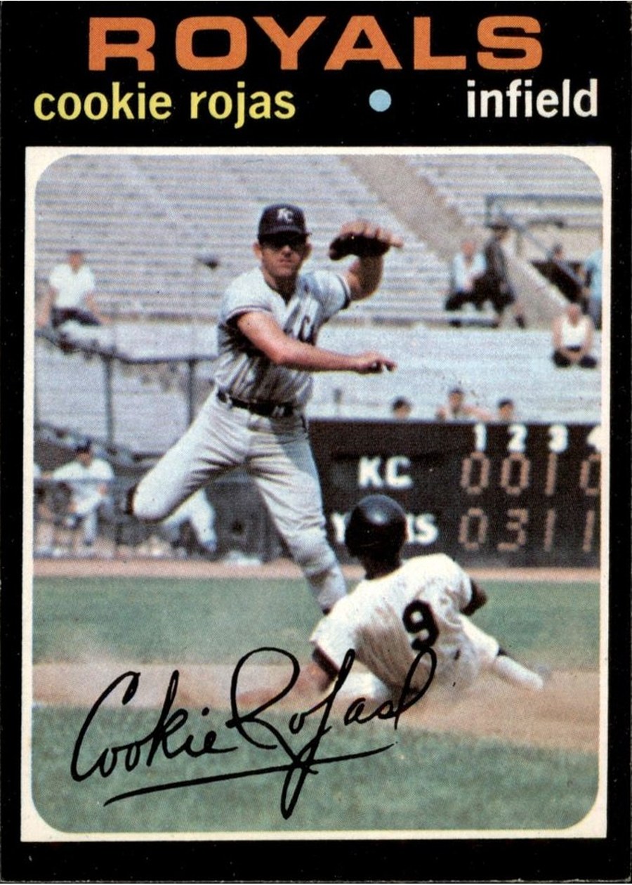 1971 Topps #118 Cookie Rojas, Kansas City Royals