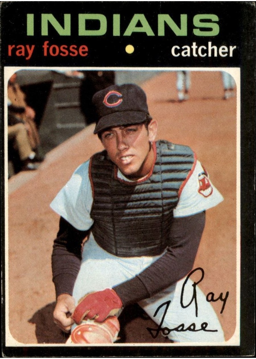 1971 Topps #125 Ray Fosse, Cleveland Indians
