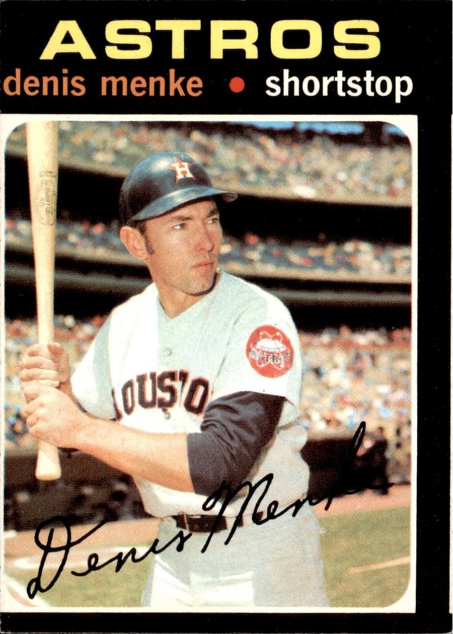 1971 Topps #130 Denis Menke, Houston Astros