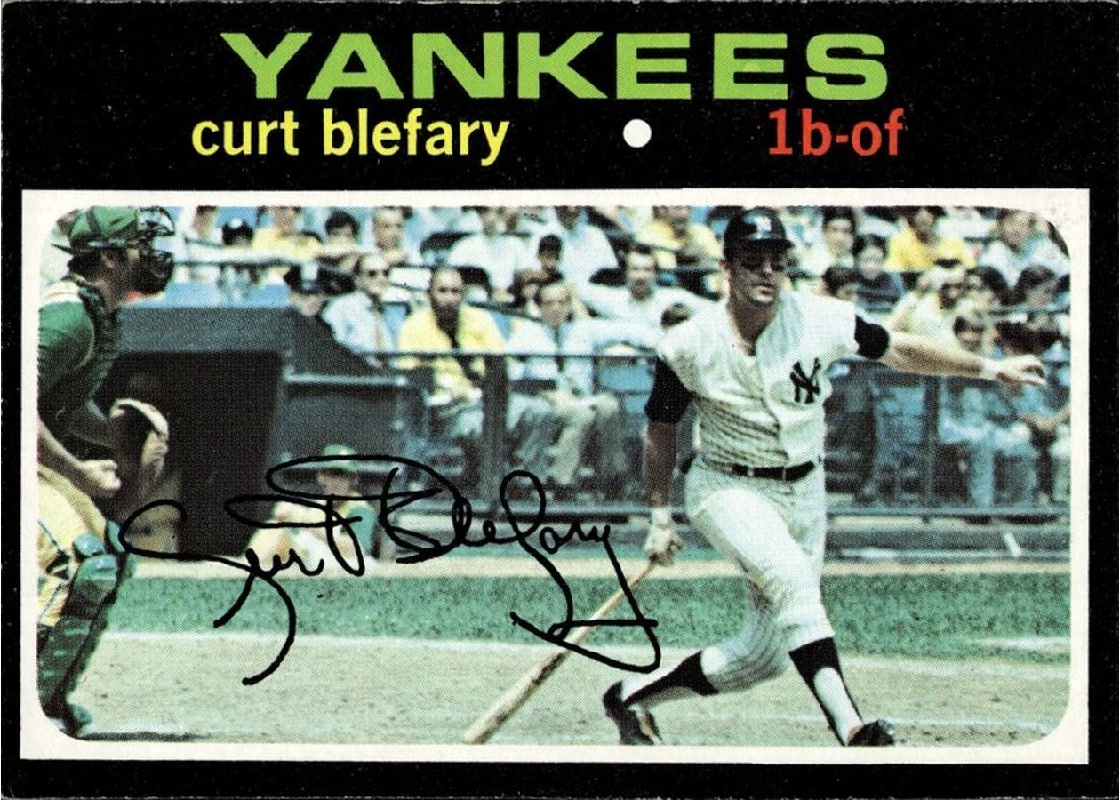 1971 Topps #131 Curt Blefary, New York Yankees