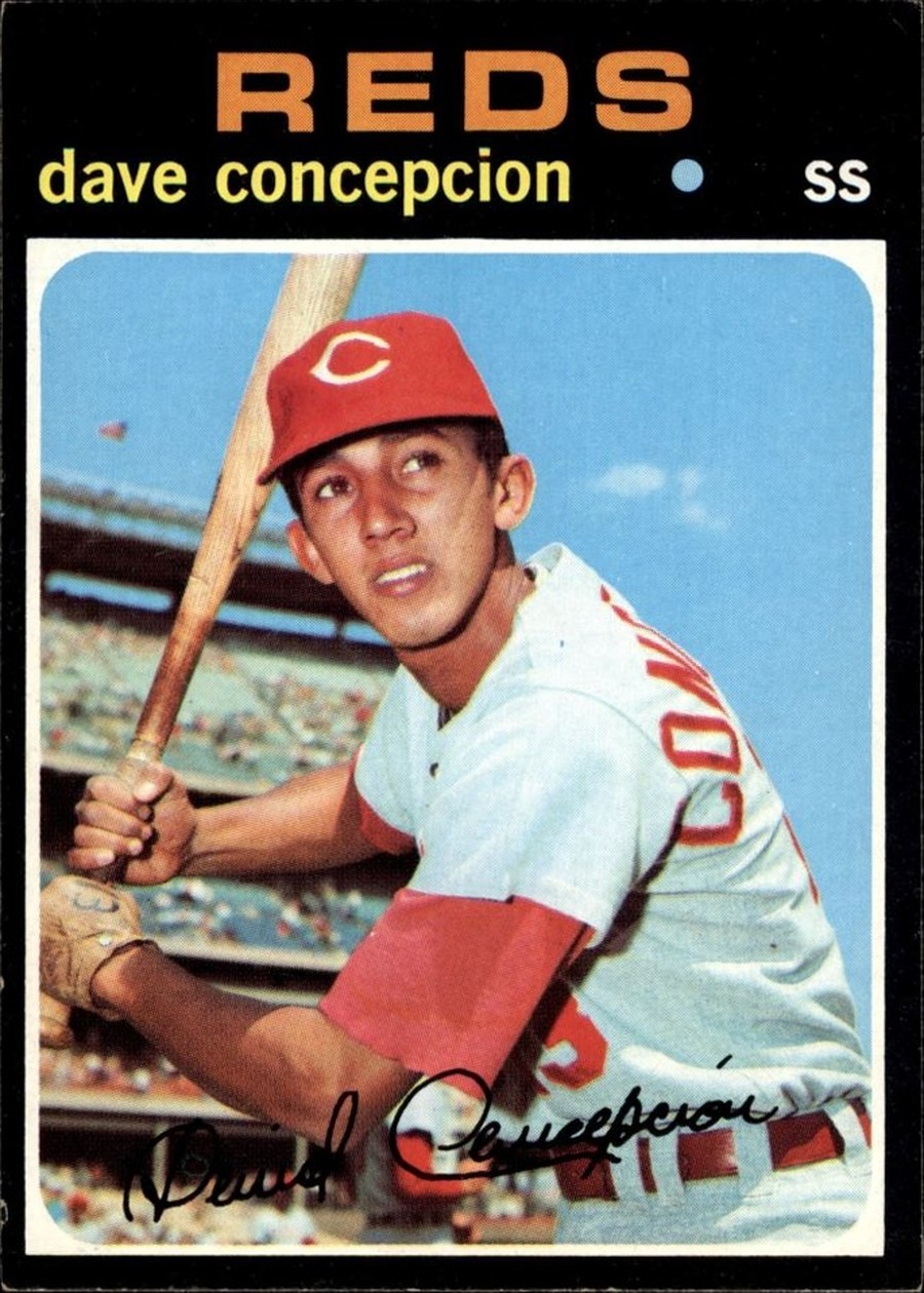 1971 Topps #14 Dave Concepcion, Cincinnati Reds