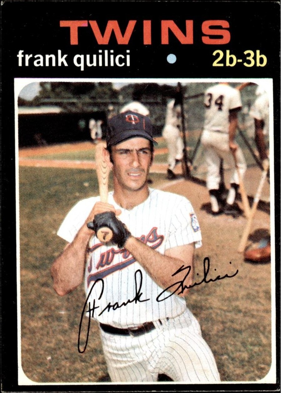 1971 Topps #141 Frank Quilici, Minnesota Twins