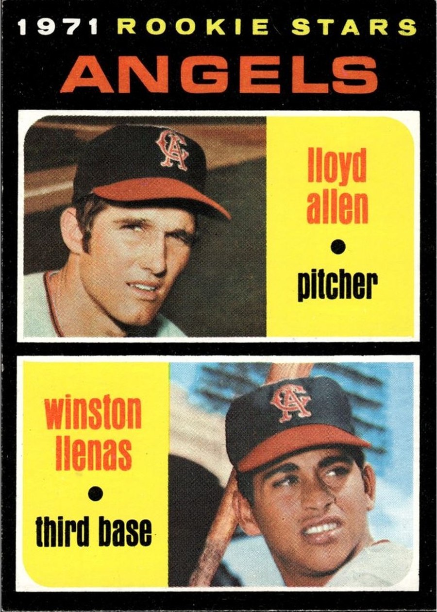 1971 Topps #152 Angels 1971 Rookie Stars, California Angels
