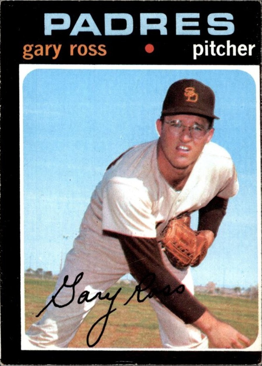 1971 Topps #153 Gary Ross, San Diego Padres