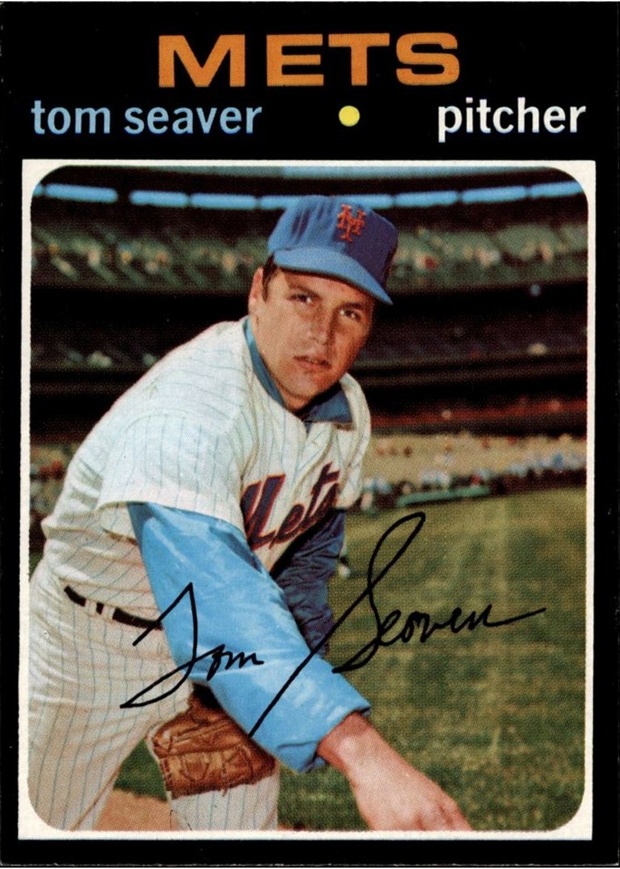 1971 Topps #160 Tom Seaver, New York Mets
