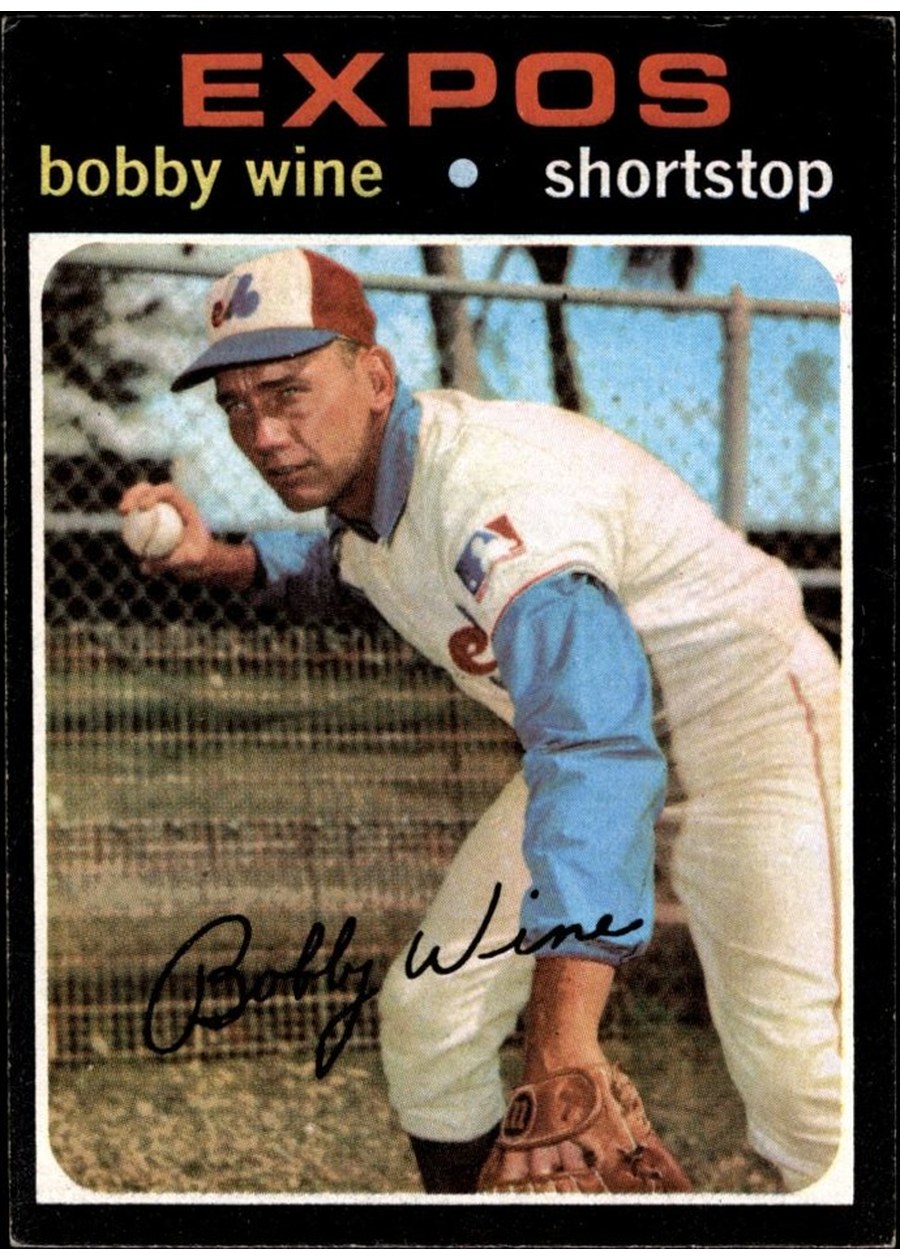 1971 Topps #171 Bobby Wine, Montreal Expos
