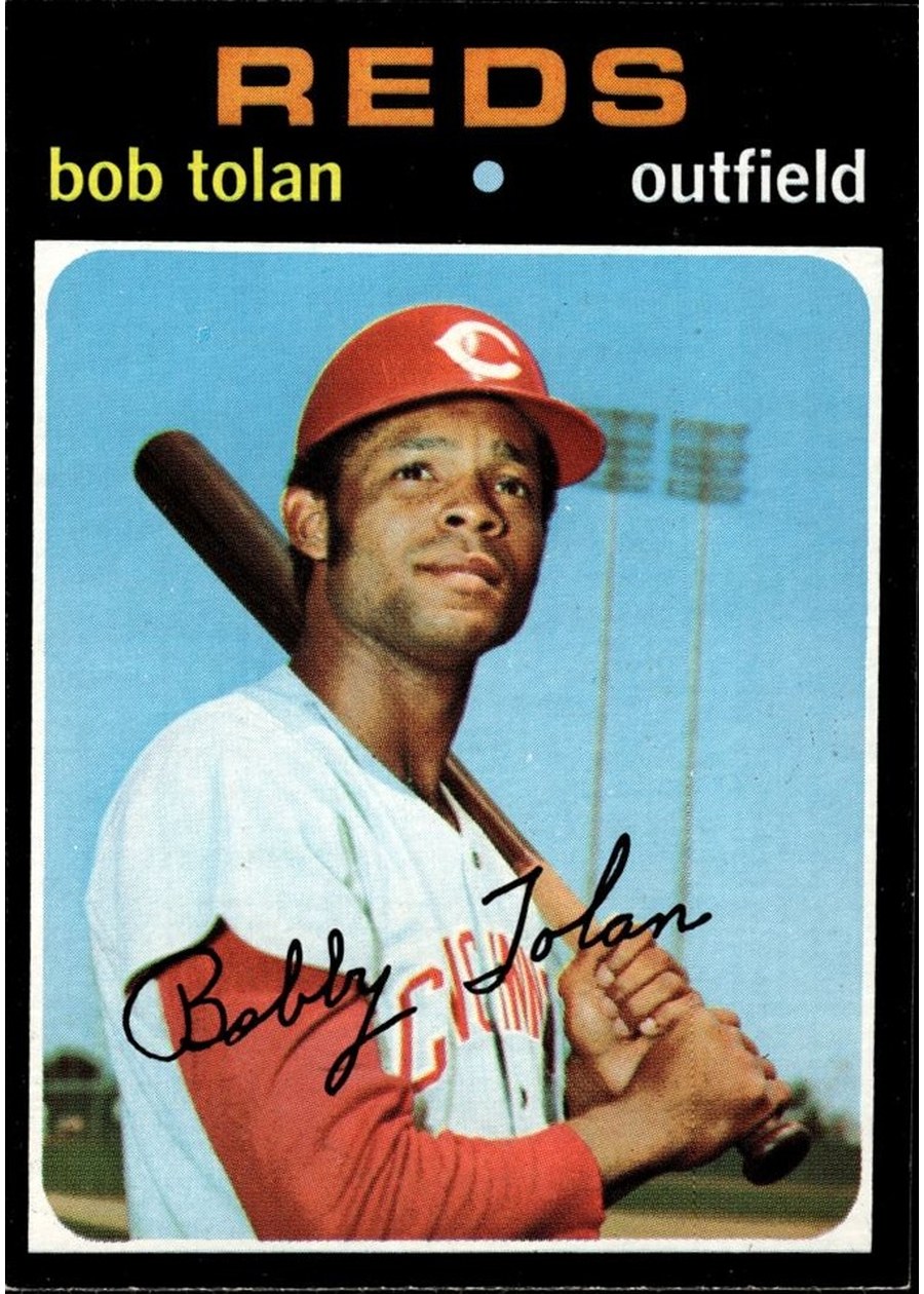 1971 Topps #190 Bob Tolan, Cincinnati Reds