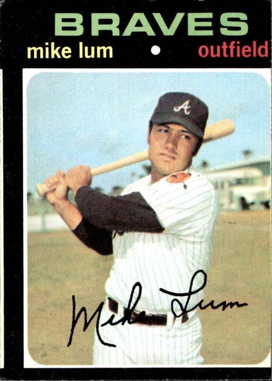 1971 Topps #194 Mike Lum, Atlanta Braves