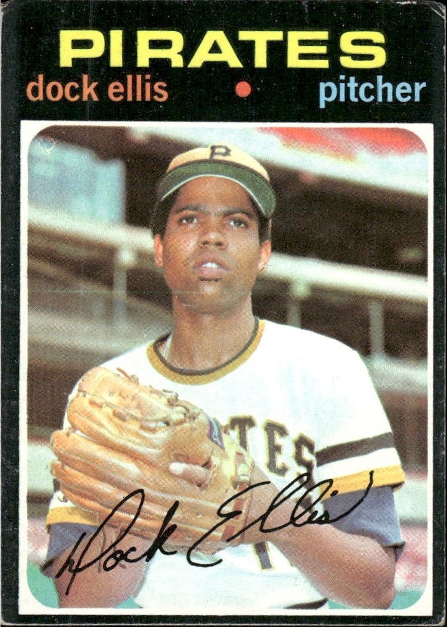 1971 Topps #2 Dock Ellis, Pittsburgh Pirates