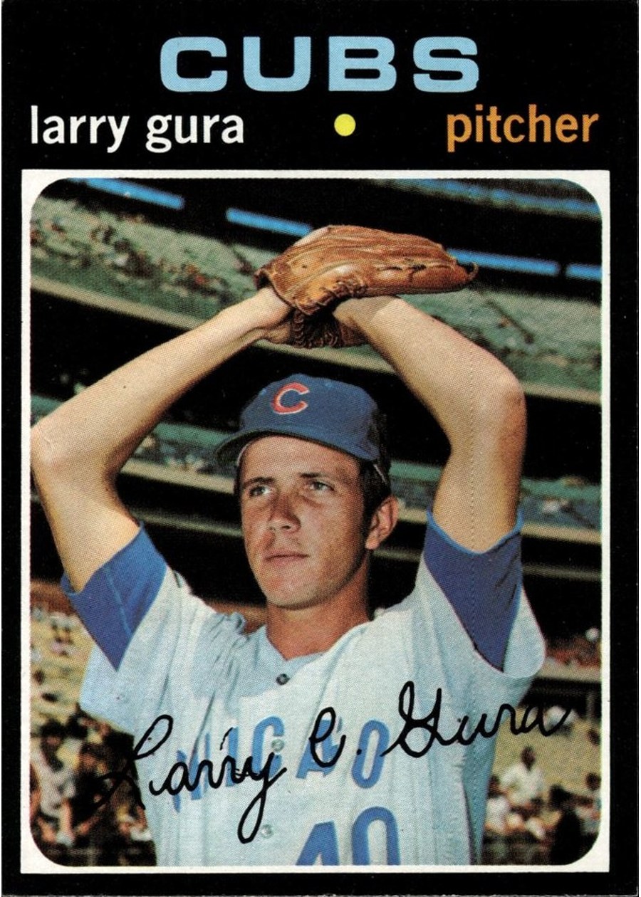 1971 Topps #203 Larry Gura, Chicago Cubs