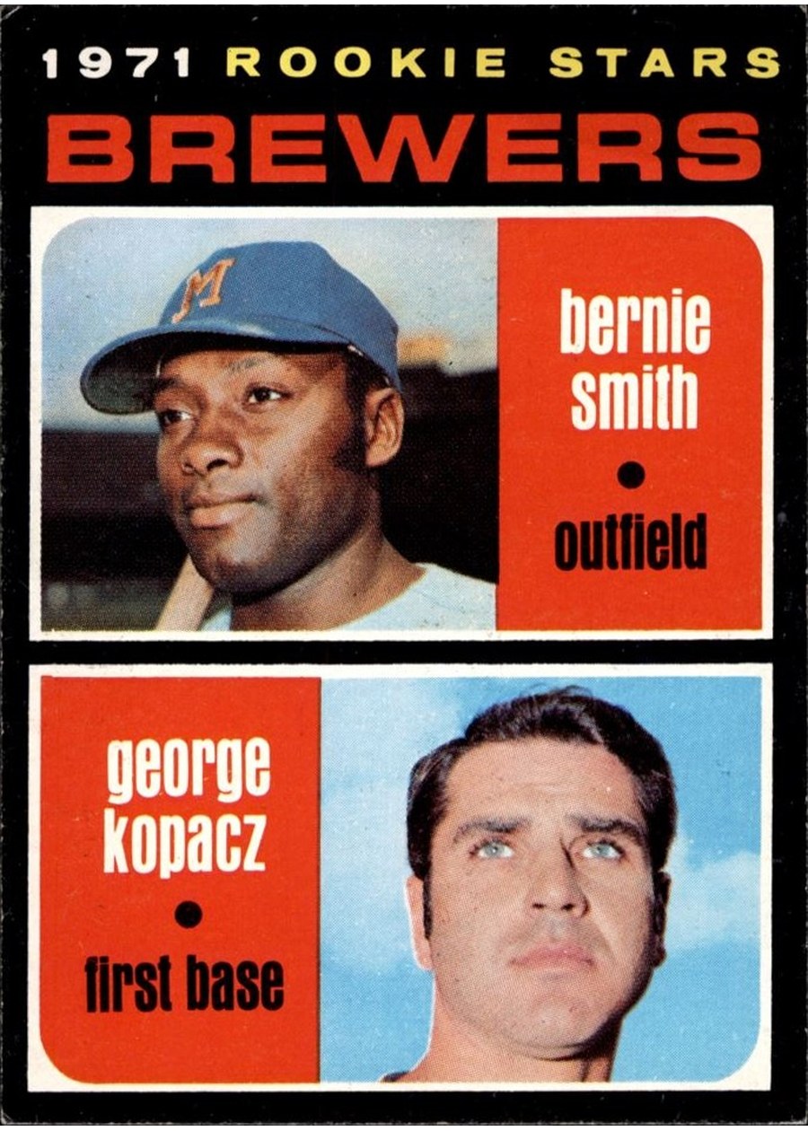 1971 Topps #204 Brewers 1971 Rookie Stars, Milwaukee Brewers