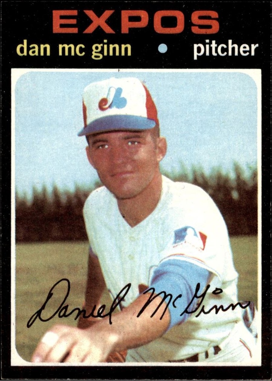1971 Topps #21 Dan McGinn, Montreal Expos