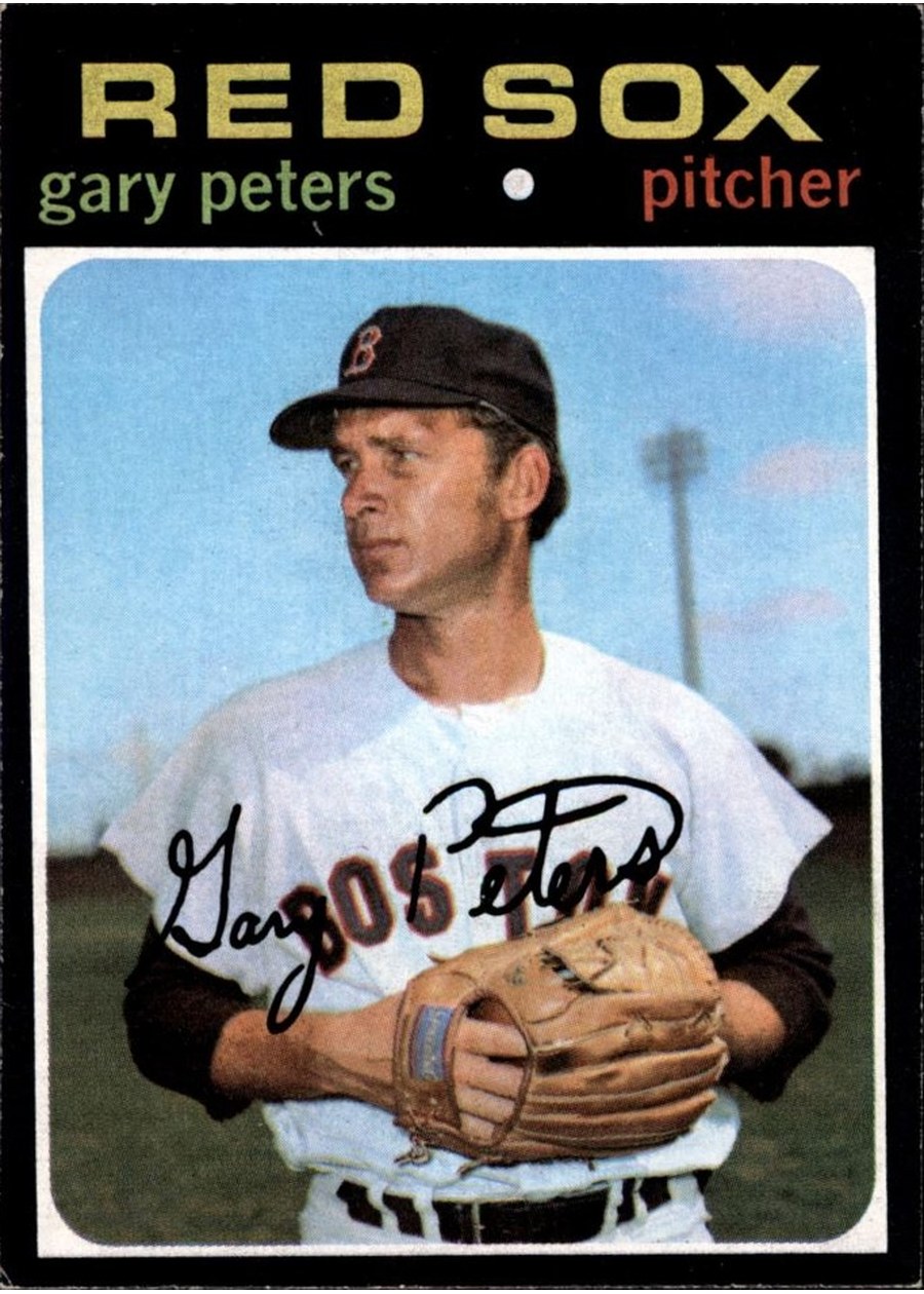 1971 Topps #225 Gary Peters, Boston Red Sox