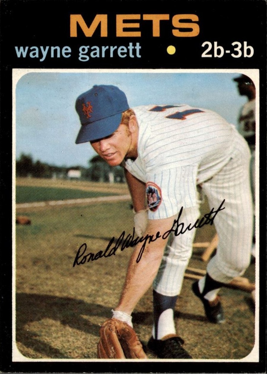 1971 Topps #228 Wayne Garrett, New York Mets
