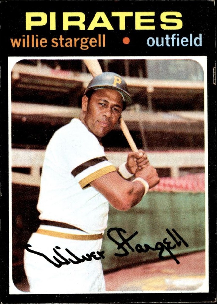 1971 Topps #230 Willie Stargell, Pittsburgh Pirates