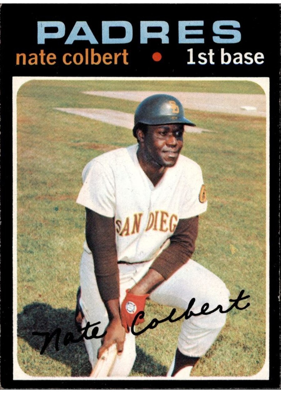 1971 Topps #235 Nate Colbert, San Diego Padres