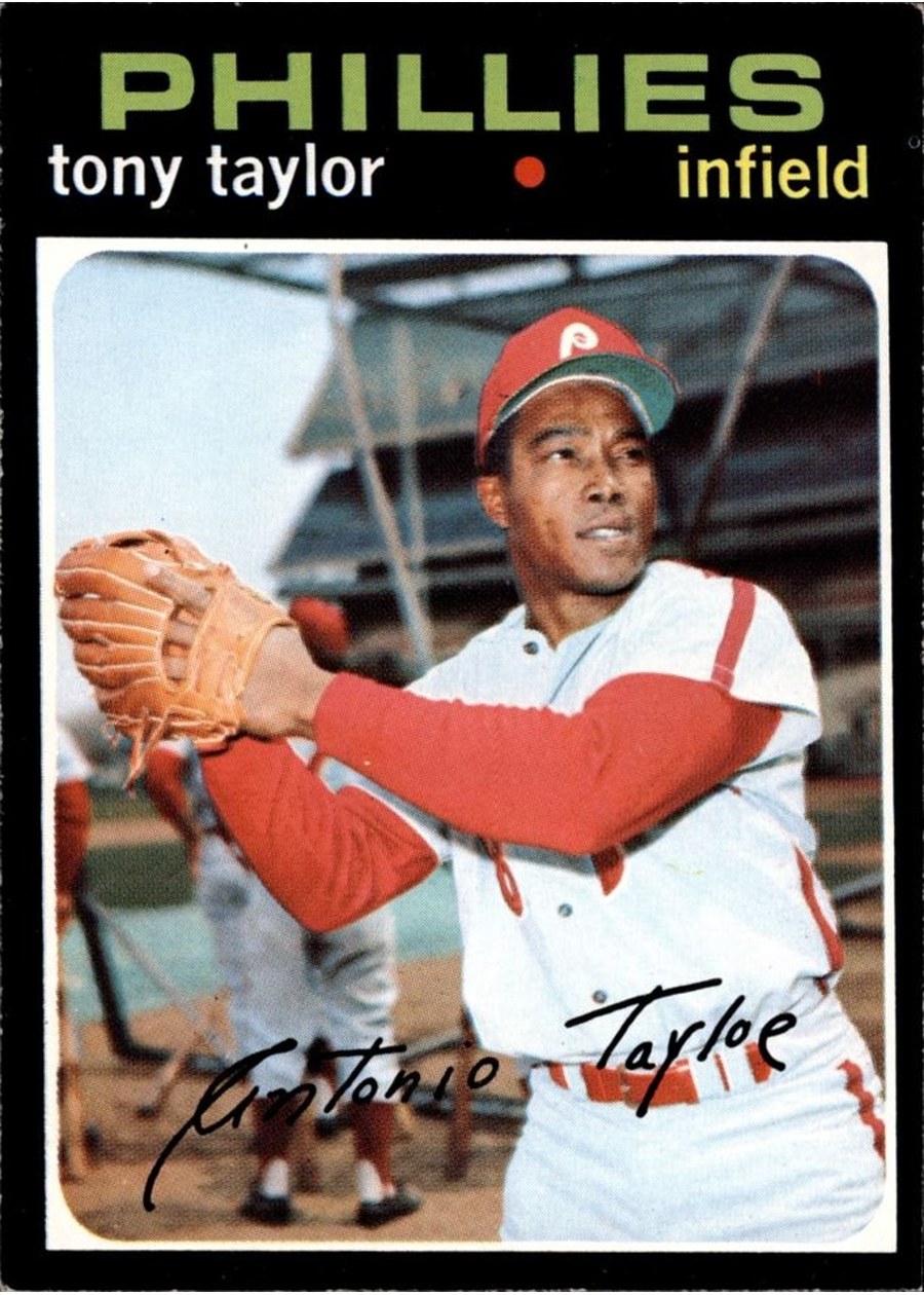 1971 Topps #246 Tony Taylor, Philadelphia Phillies