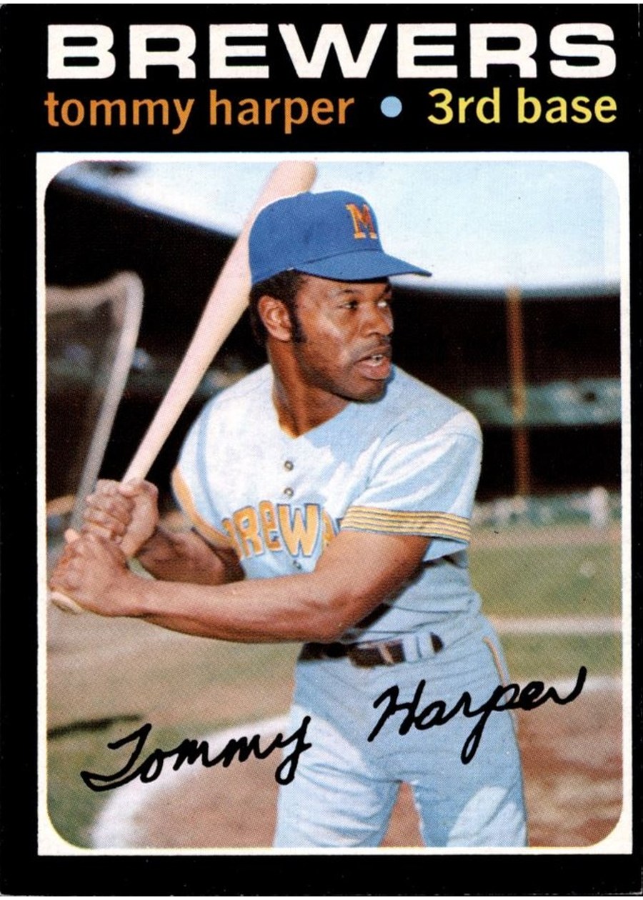 1971 Topps #260 Tommy Harper, Milwaukee Brewers