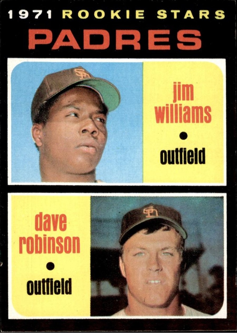 1971 Topps #262 Padres 1971 Rookie Stars, San Diego Padres