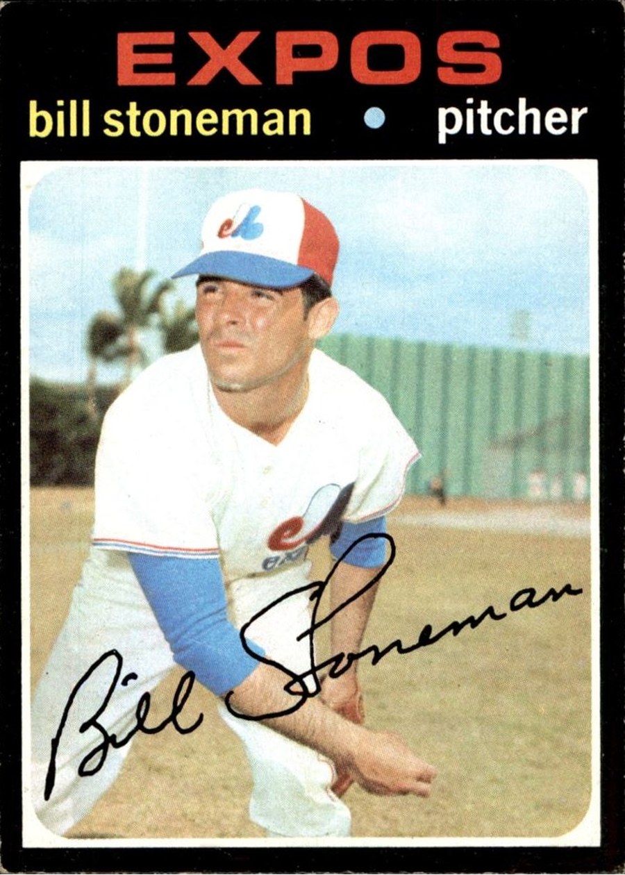 1971 Topps #266 Bill Stoneman, Montreal Expos