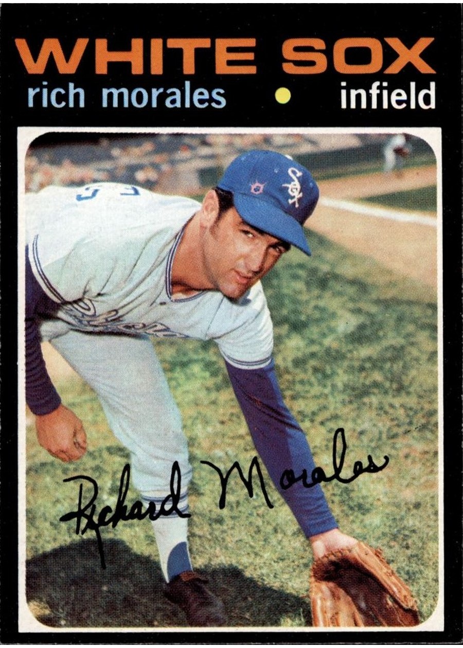 1971 Topps #267 Rich Morales, Chicago White Sox