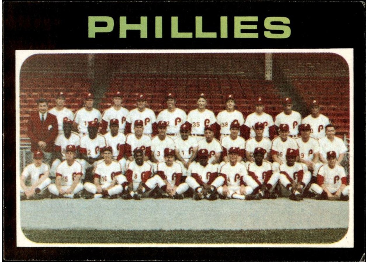 1971 Topps #268 Philadelphia Phillies