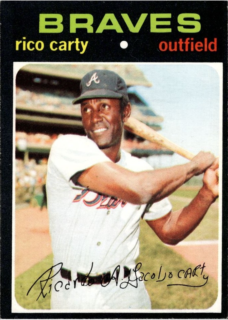 1971 Topps #270 Rico Carty, Atlanta Braves