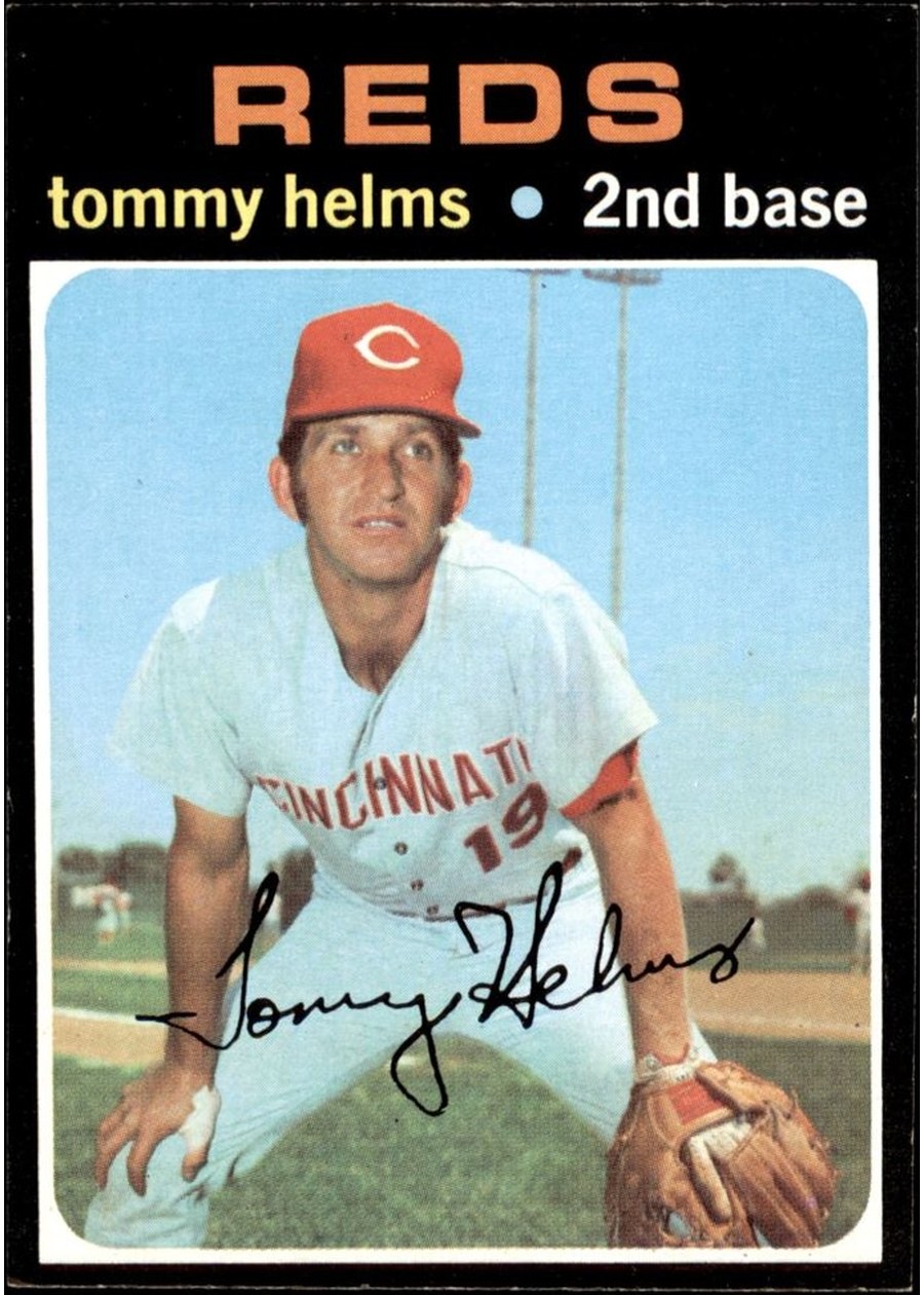 1971 Topps #272 Tommy Helms, Cincinnati Reds