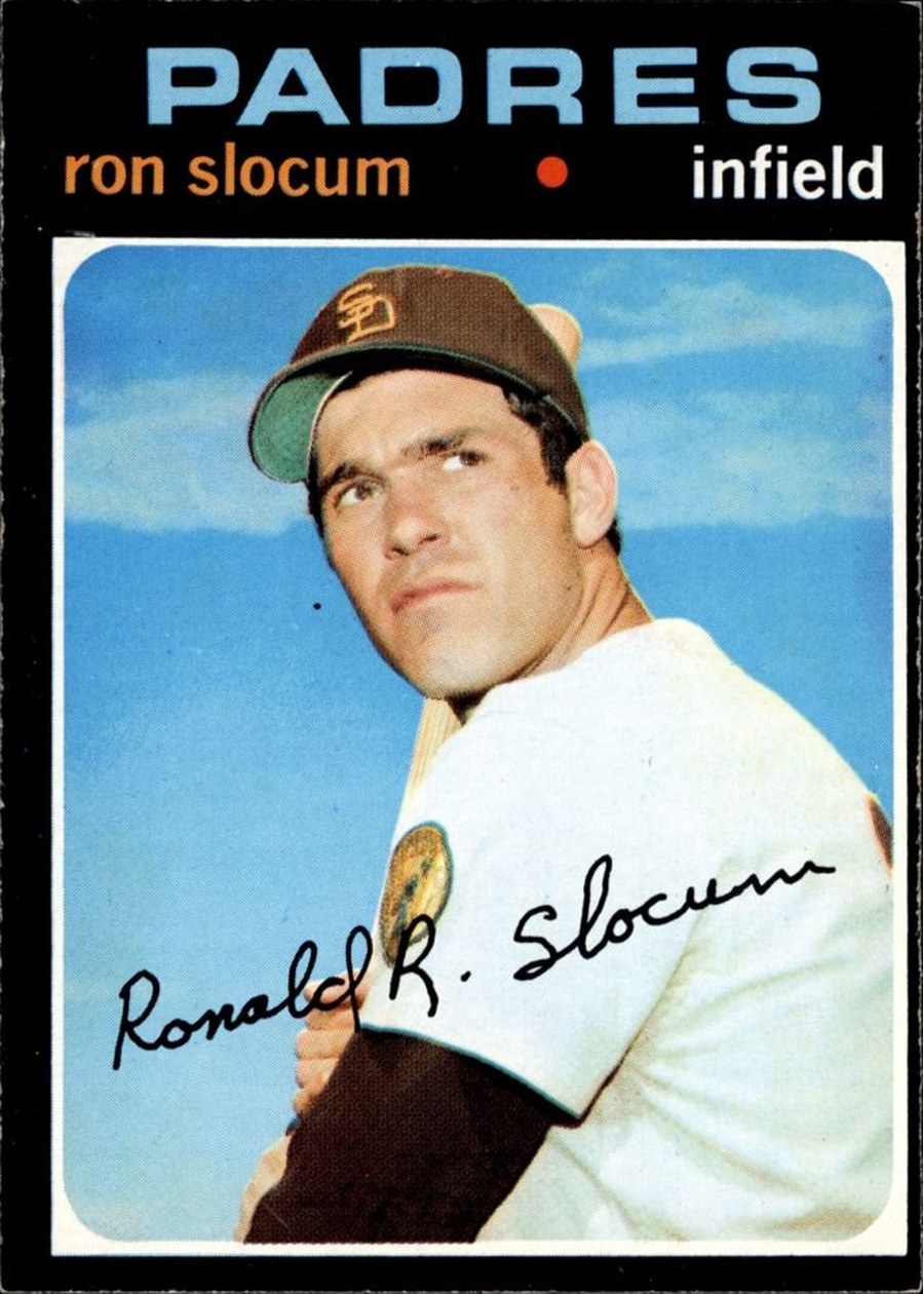 1971 Topps #274 Ron Slocum, San Diego Padres