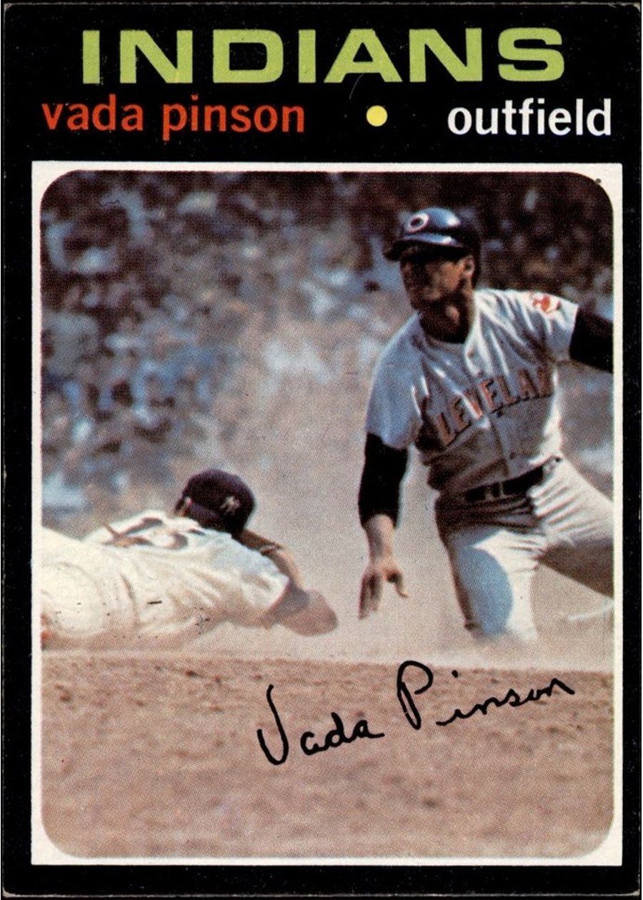 1971 Topps #275 Vada Pinson, Cleveland Indians