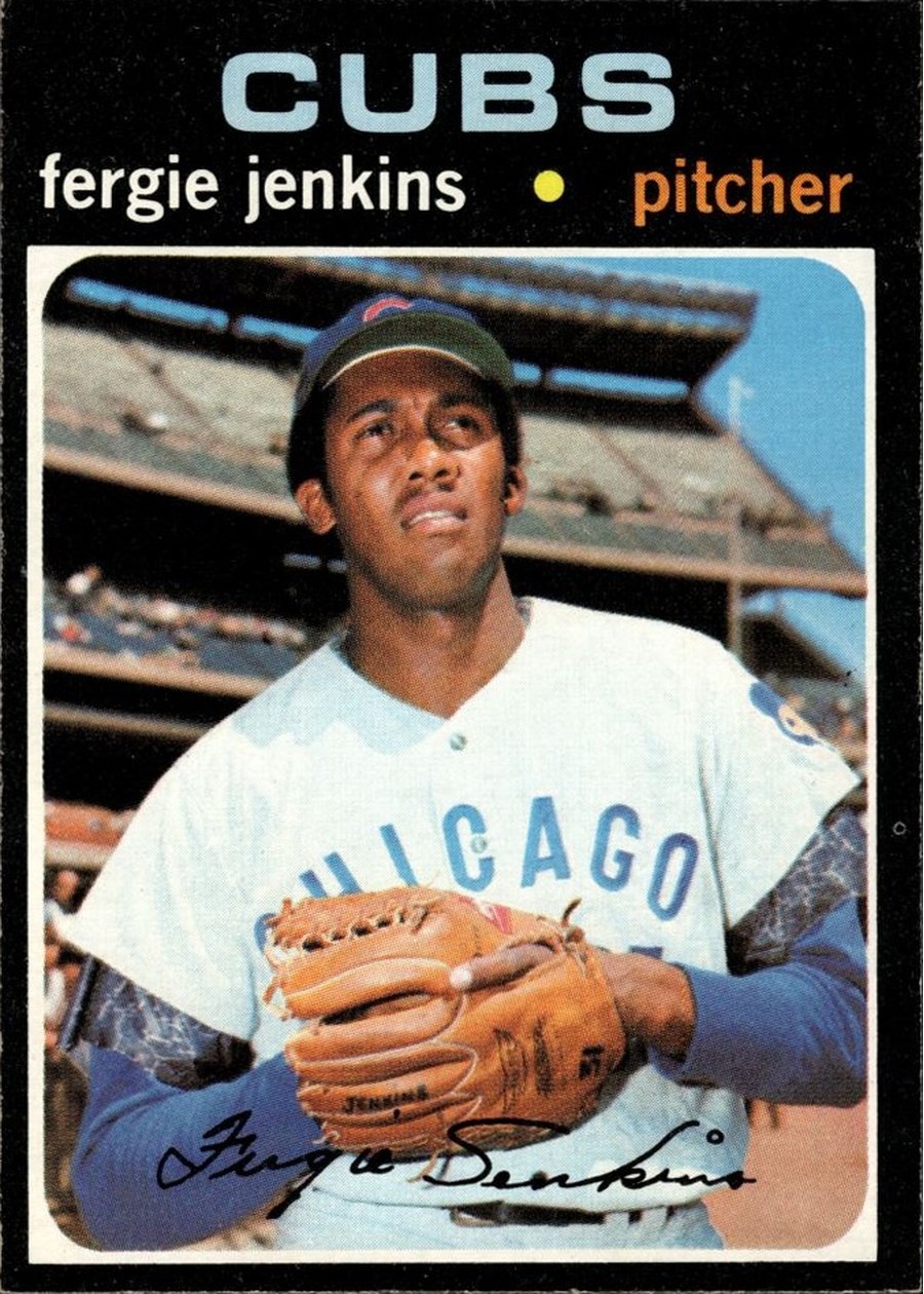 1971 Topps #280 Fergie Jenkins, Chicago Cubs