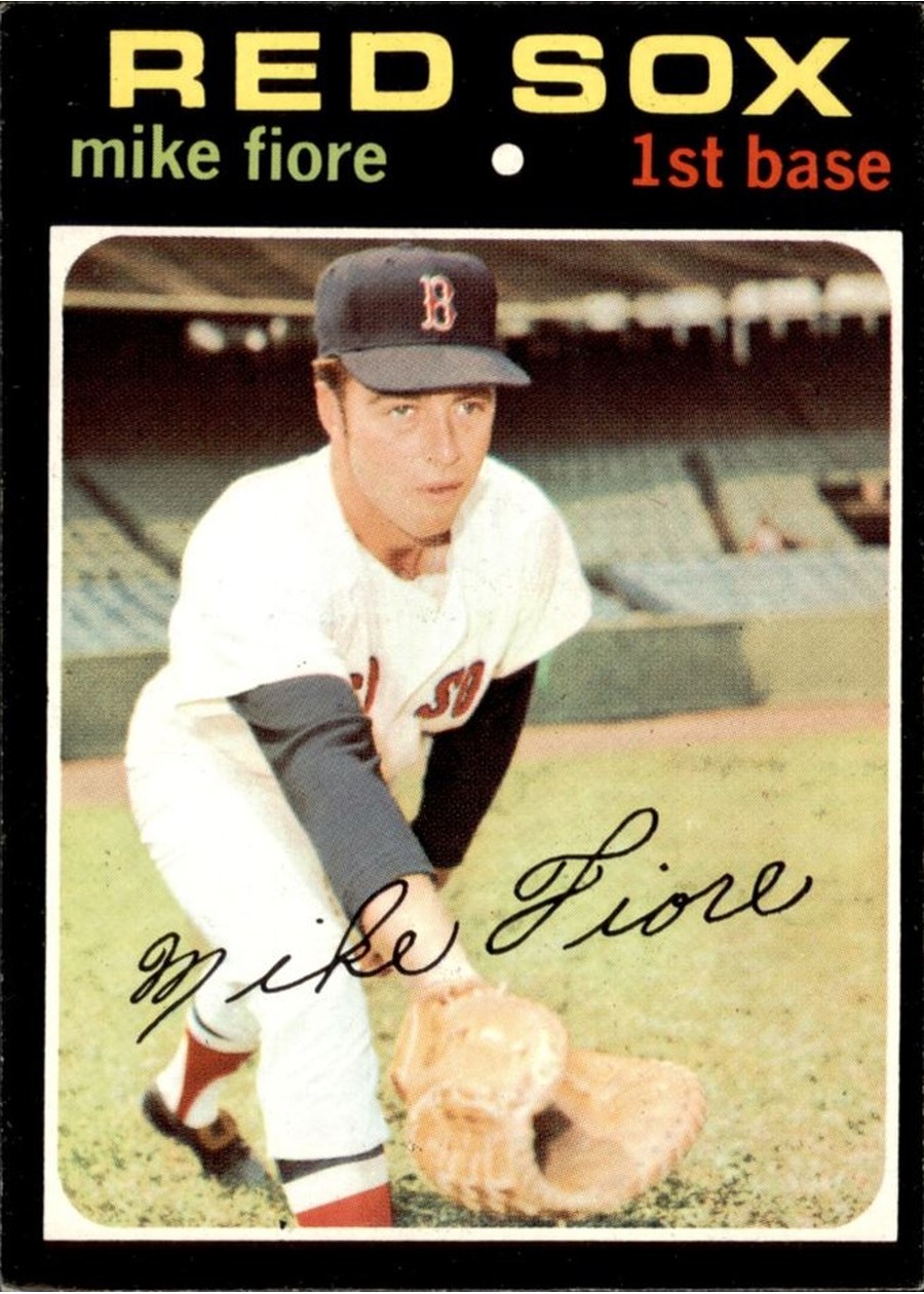 1971 Topps #287 Mike Fiore, Boston Red Sox