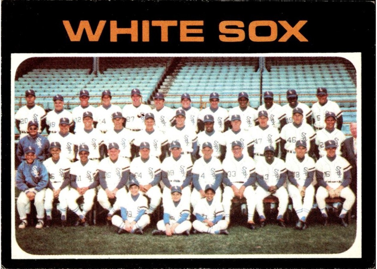 1971 Topps #289 Chicago White Sox