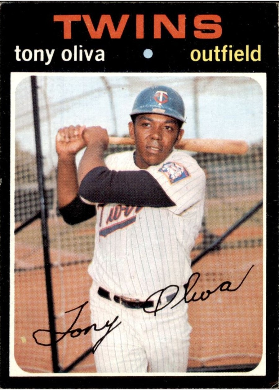 1971 Topps #290 Tony Oliva, Minnesota Twins
