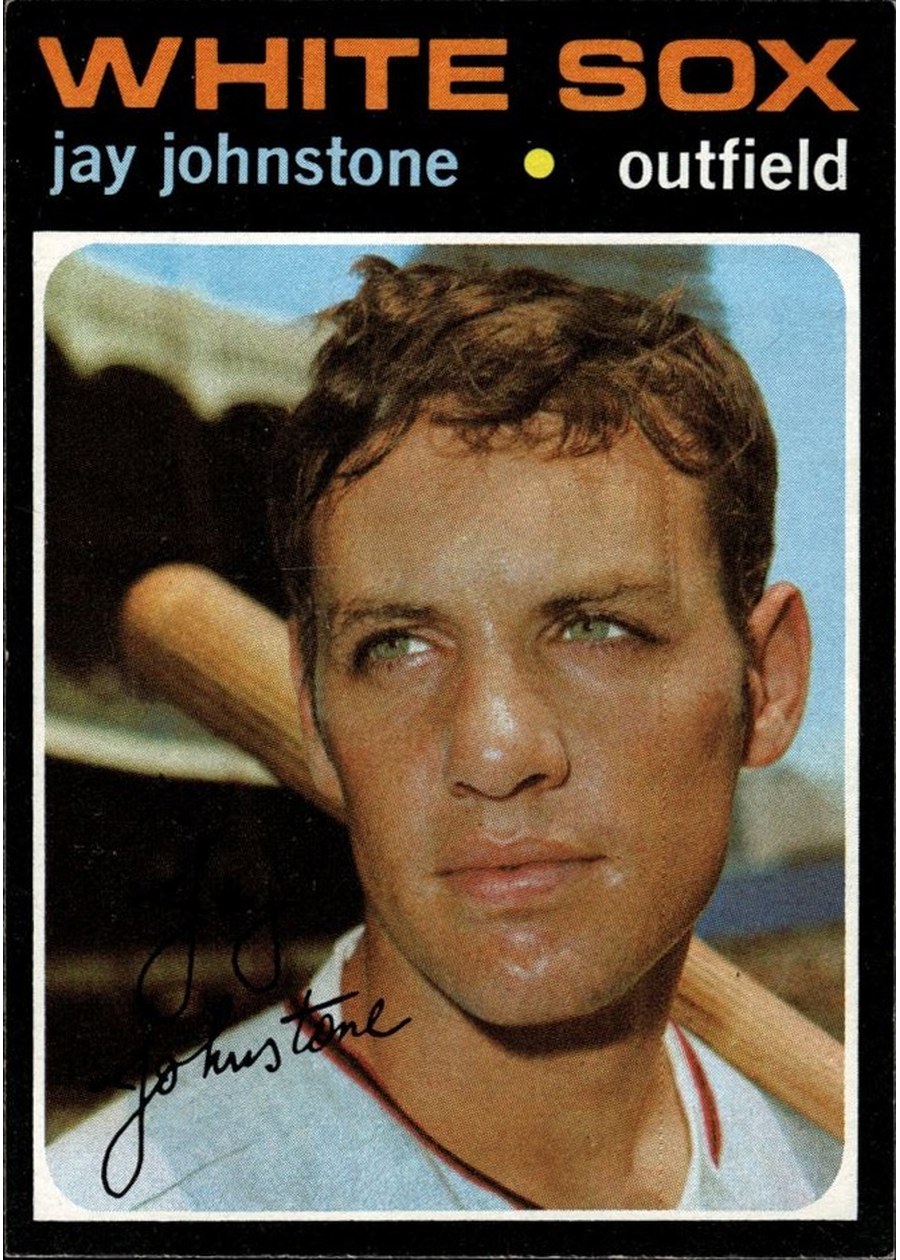 1971 Topps #292 Jay Johnstone, Chicago White Sox