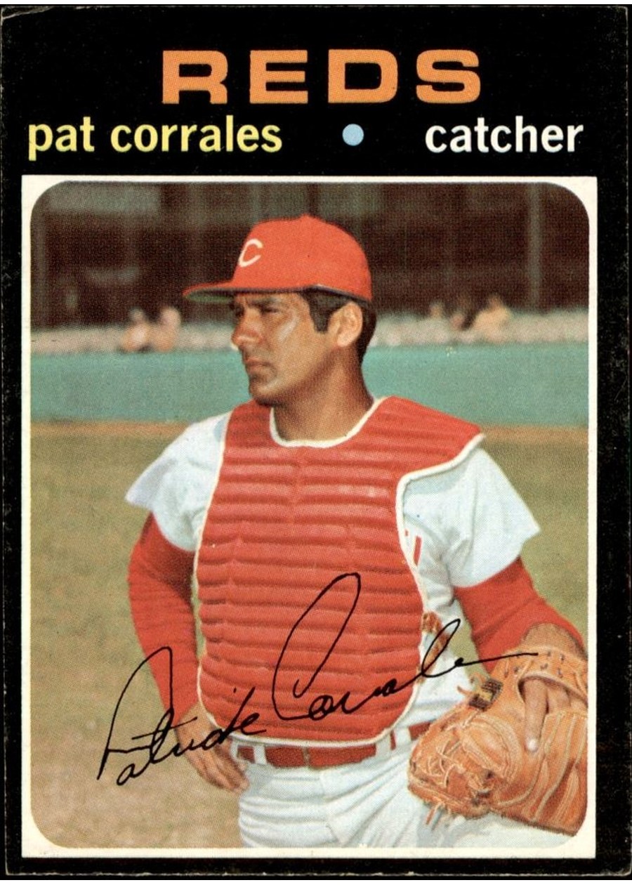 1971 Topps #293 Pat Corrales, Cincinnati Reds