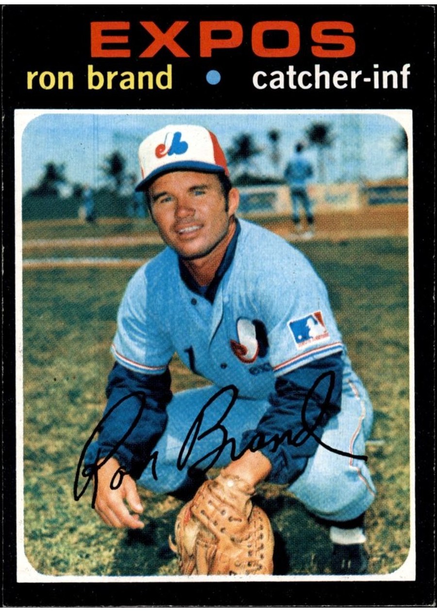 1971 Topps #304 Ron Brand, Montreal Expos