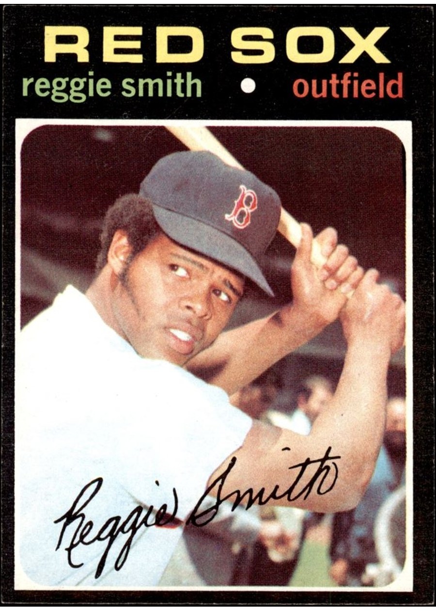 1971 Topps #305 Reggie Smith, Boston Red Sox