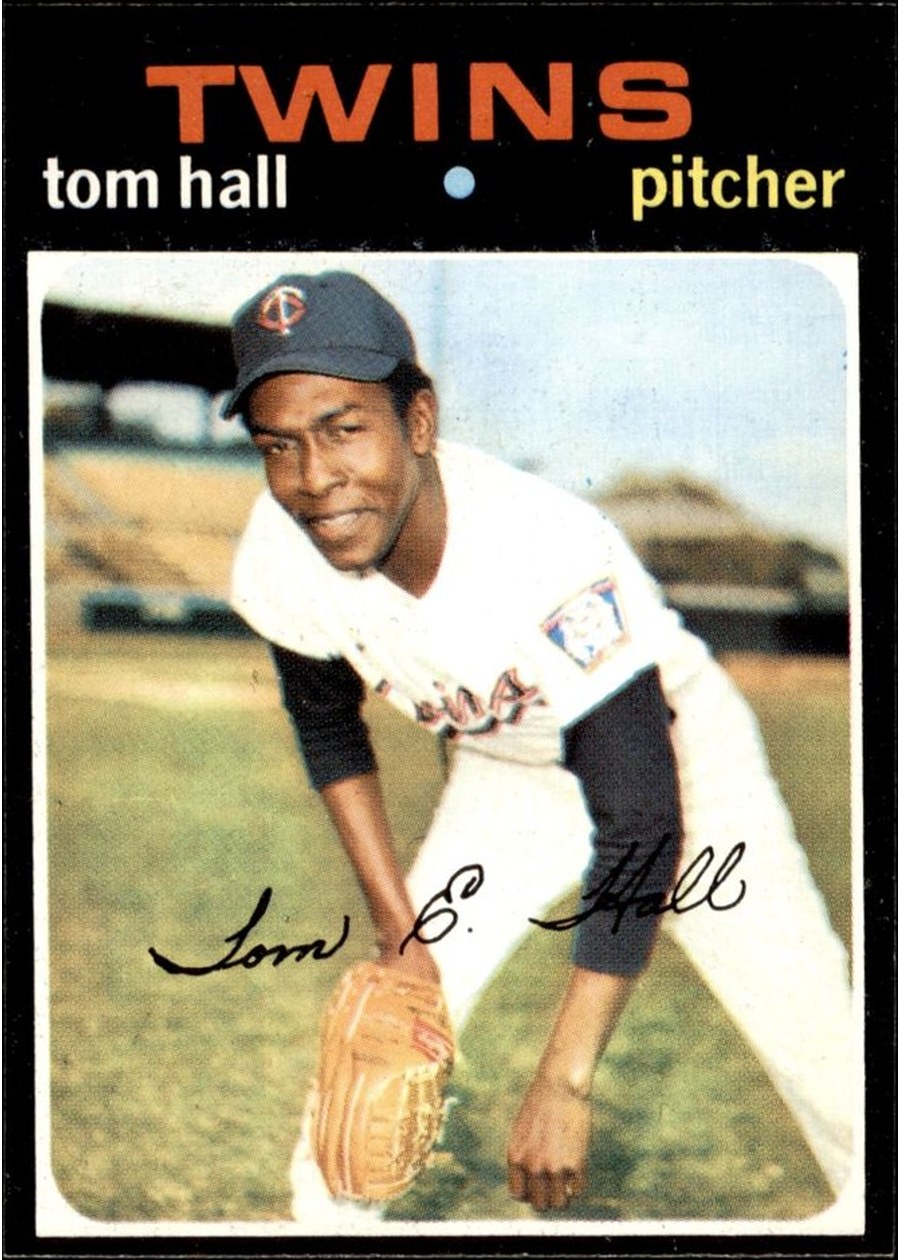1971 Topps #313 Tom Hall, Minnesota Twins